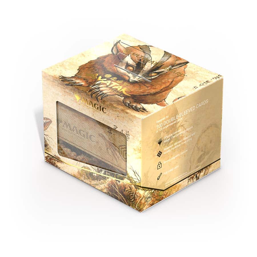 Ultimate Guard Sidewinder 100+ Deck Box Xenoskin: Avatar the Last Airbender (8 Options) Supplies Ultimate Guard SW ATLA Badgermole Cub