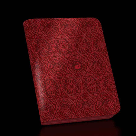 Magic the Gathering: Zipfolio 160 Xenoskin Avatar the Last Airbender Mana (5 Options) Supplies Ultimate Guard UGD Zip160 TLA Mana Red