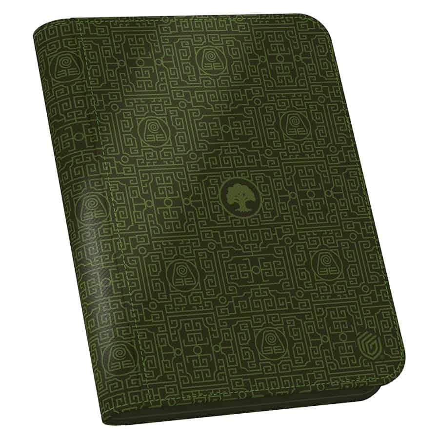 Magic the Gathering: Zipfolio 160 Xenoskin Avatar the Last Airbender Mana (5 Options) Supplies Ultimate Guard UGD Zip160 TLA Mana Green
