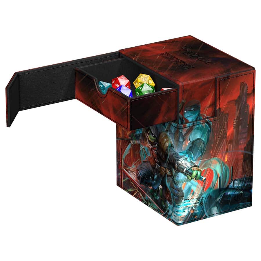 Ultimate Guard: TMT Teenage Mutant Ninja Turtles: Flip-n-Tray 133+ Last Ronin Supplies Common Ground Games TMT Flip n Tray 133+ Last Ronin