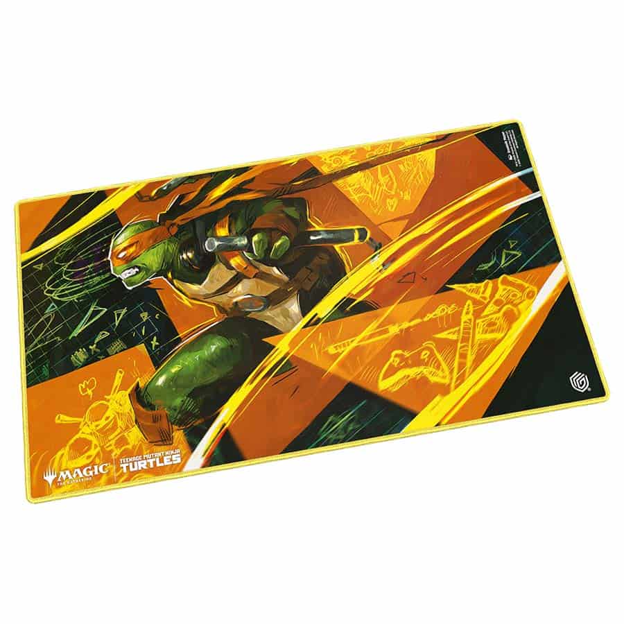 Ultimate Guard Teenage Mutant Ninja Turles Playmat (8 options) Supplies Ultimate Guard PM TMT Michelangelo's Technique