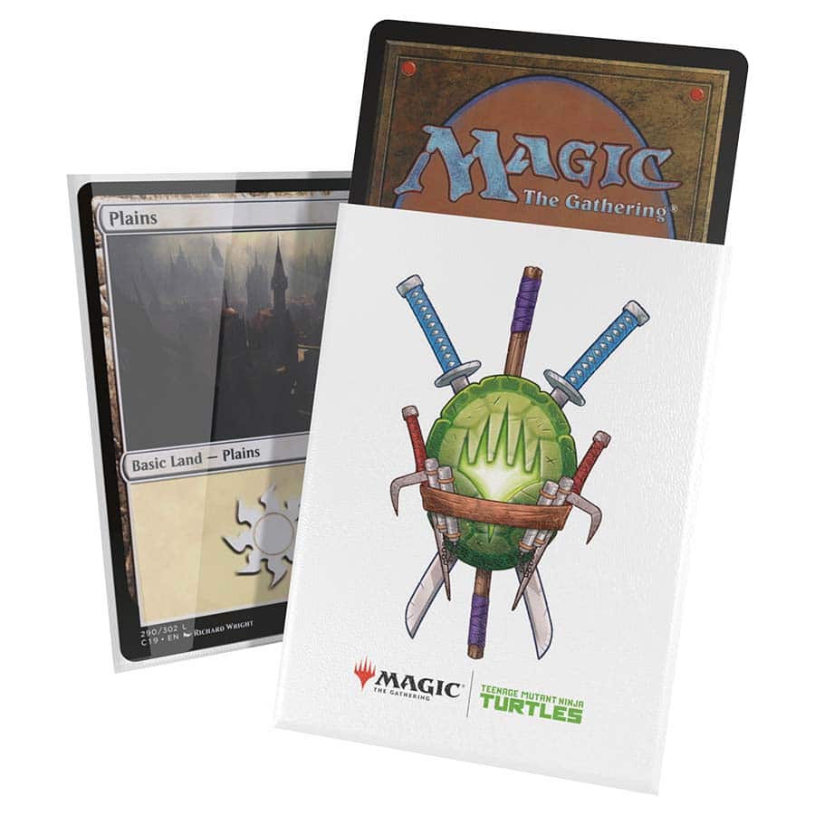 Ultimate Guard MTG Teenage Mutant Ninja Turles Art Sleeves (5 options) Supplies Ultimate Guard MTG TMT DP Turtle Shell