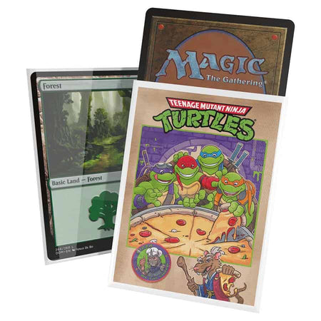 Ultimate Guard MTG Teenage Mutant Ninja Turles Art Sleeves (5 options) Supplies Ultimate Guard MTG TMT DP Pizza Box