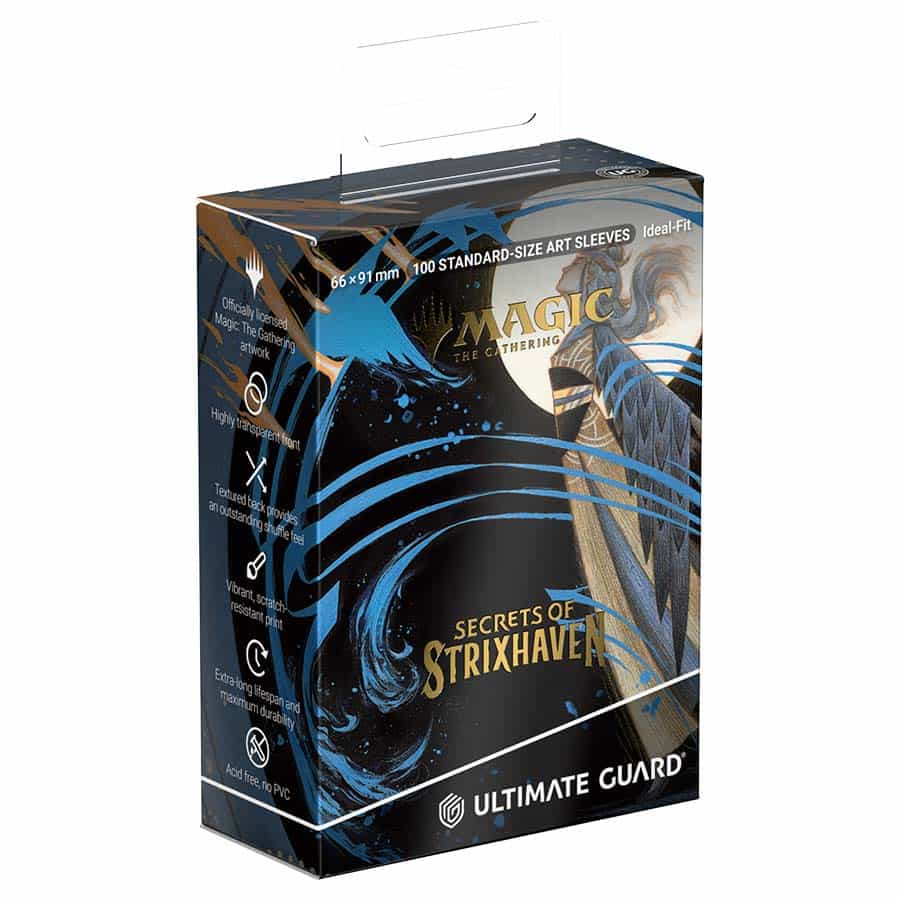 MTG Ultimate Guard Secrets of Strixhaven Sleeves (5 options) Supplies Ultimate Guard SOS Art Slvs BLU Myth3 ALT