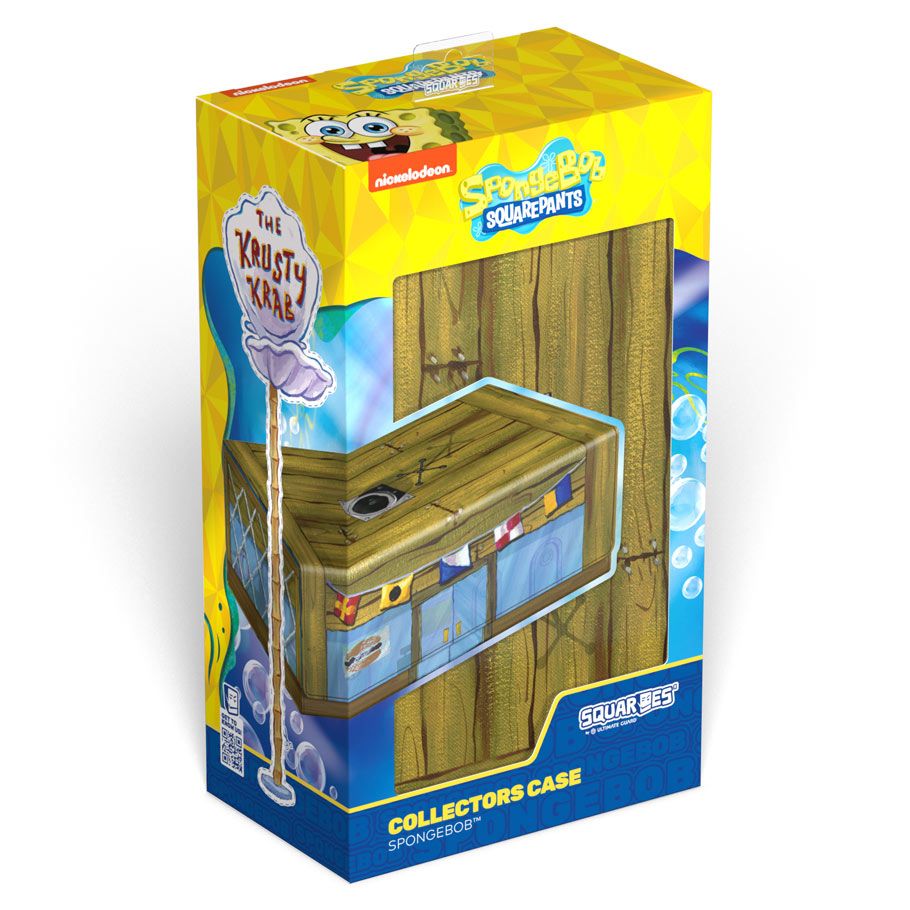 Squaroes Spongebob Squarepants Collector's Case - Krusty Krab Supplies Ultimate Guard