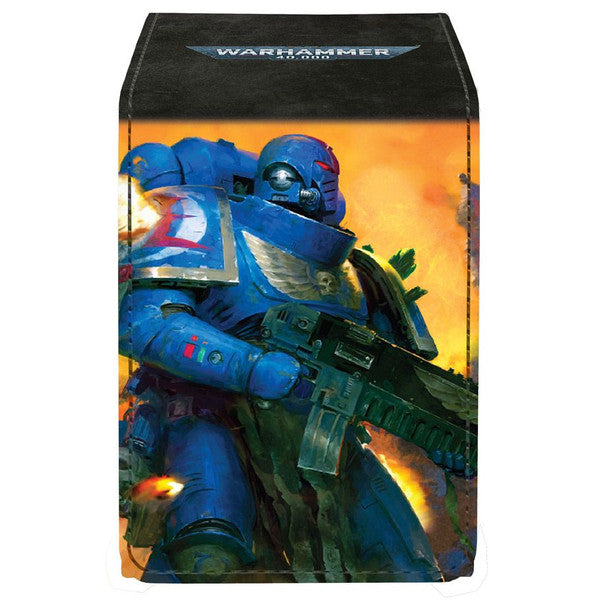 DB: Alcove Flip: Warhammer 40k: Space Marines Supplies Ultra Pro DB Flip SM