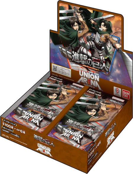 Union Arena [UE10BT] Attack on Titan Boosters (2 options) Trading Card Games Bandai
