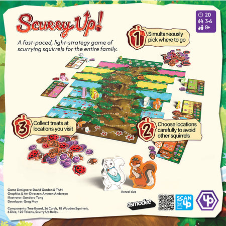 Scurry Up Board Games Asmodee