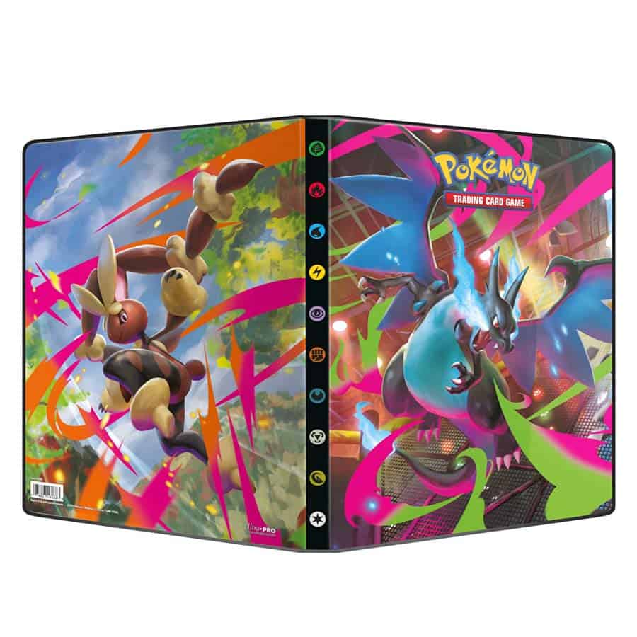 ULTRA PRO: POKEMON PORTFOLIO: MEGA-EVOLUTIONS: SET 2 PHANTASMAL FLAMES 9-POCKET PORTFOLIO Trading Card Games Pokemon USA Pokemon PF 9pkt Folio