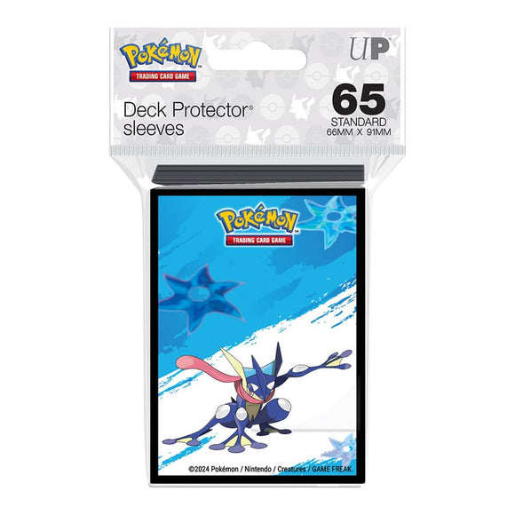 Pokemon Standard Deck Protector Sleeves: Greninja 65ct Supplies Ultra Pro   