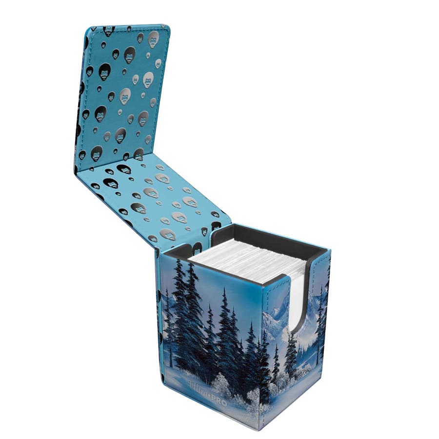 Bob Ross Winter Paradise Alcove Flip Deck Box Supplies Ultra Pro Bob Ross Wntr Paradise DB