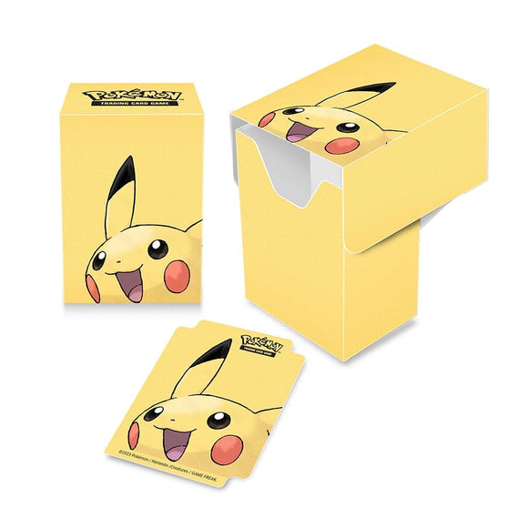 Pokemon Full View Deck Box: Pikachu Yellow Supplies Ultra Pro