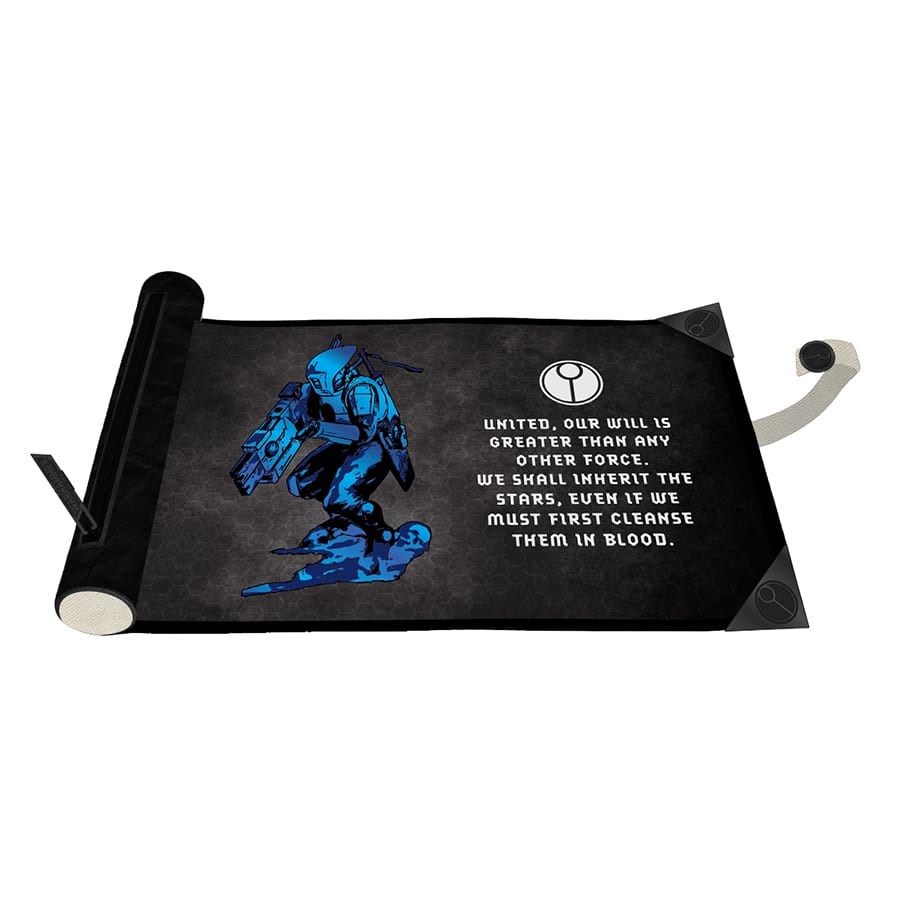 Warhammer 40,000: T'au Empire Codex Aligned Premium Dice Scroll Supplies Ultra Pro WH Tau Emp Dice Scroll