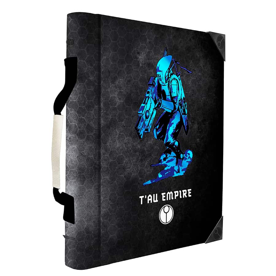 Ultra Pro Warhammer 40k: Debossed and Printed Codex Folio (2 Options) Supplies Ultra Pro ULP WH40k D&P T'au Folio