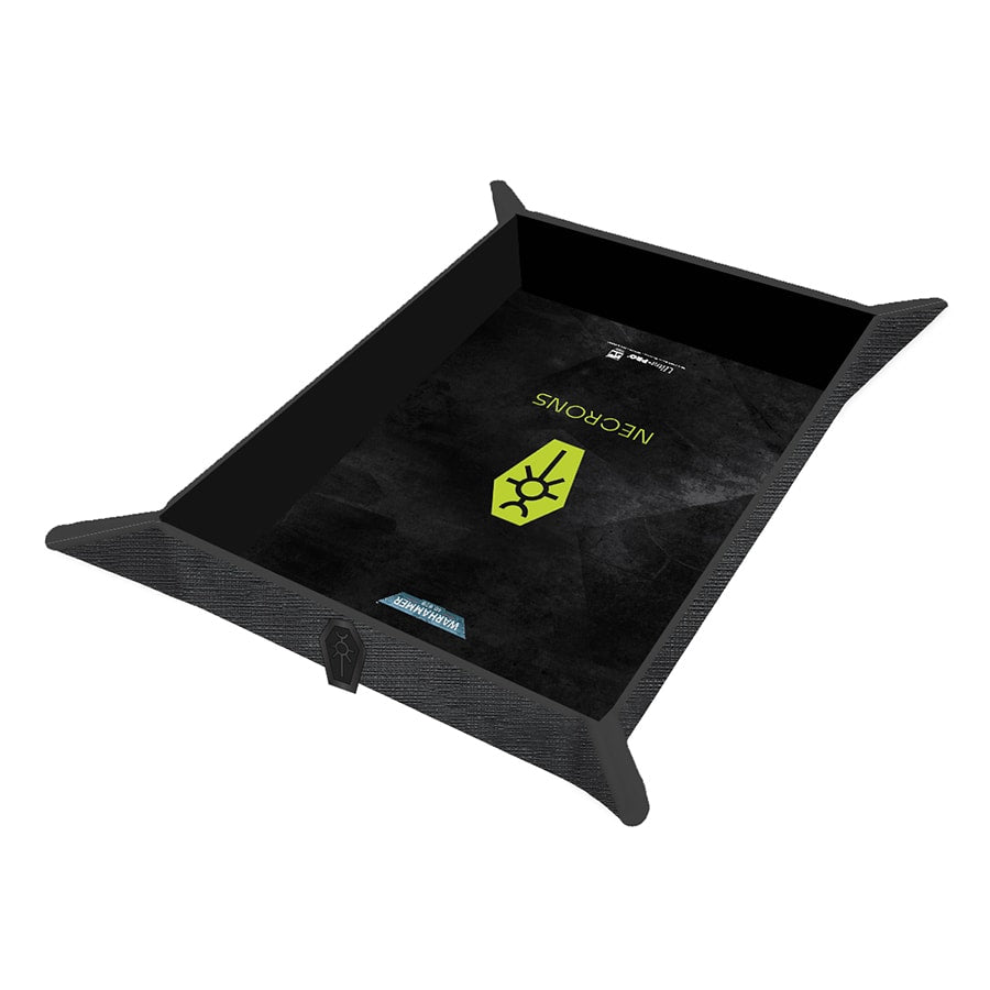 Foldable Dice Tray: Warhammer 40,000: Necron Supplies Ultra Pro WH Foldable Dice Tray Necron