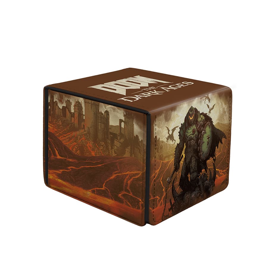 DOOM: The Dark Age (Bethesda) Alcove Edge Deck Box (2 Options) Supplies Ultra Pro DOOM TDA 2 DB