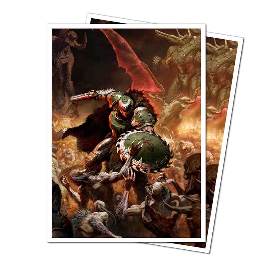 DOOM: The Dark Age (Bethesda) 105ct Apex Sleeves (2 Options) Supplies Ultra Pro DOOM TDA 1 Apex Sleeves