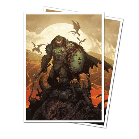 DOOM: The Dark Age (Bethesda) 105ct Apex Sleeves (2 Options) Supplies Ultra Pro DOOM TDA 2 Apex Sleeves