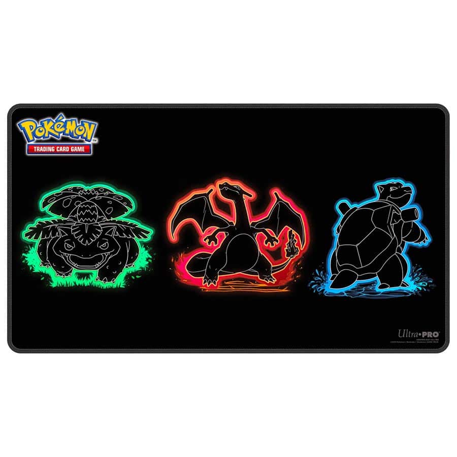Pokemon Playmat: Neon Kanto Foil Supplies Ultra Pro PM Neon Kanto