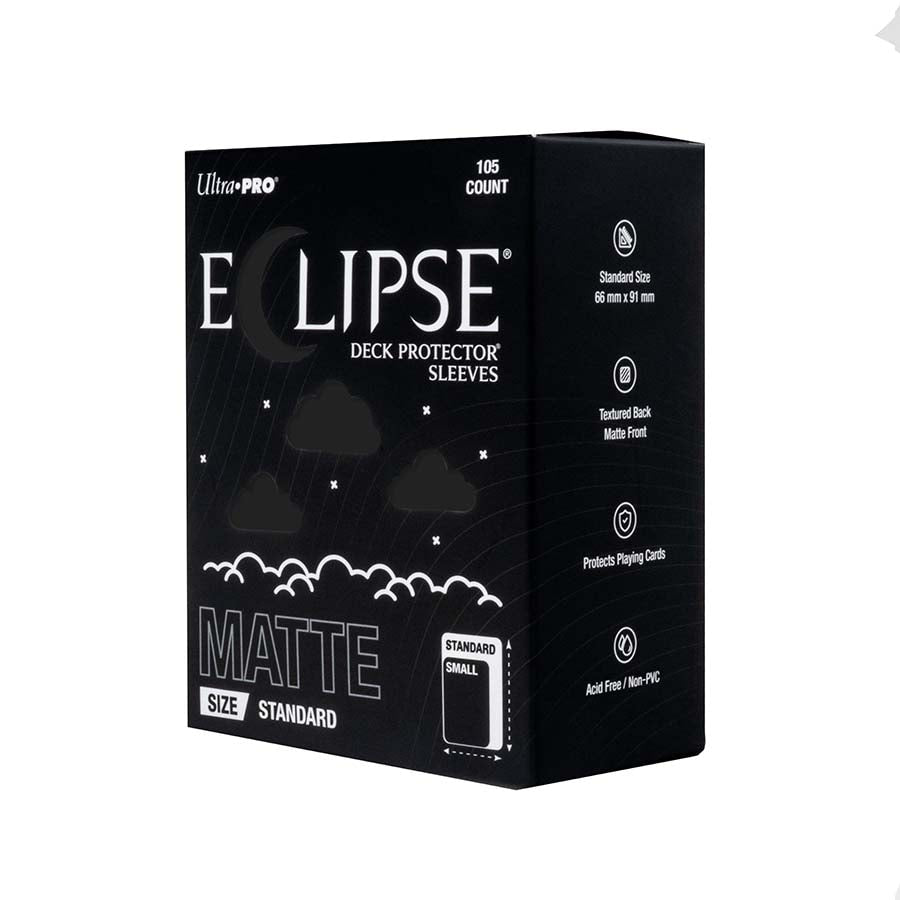 Eclipse Sleeves: Standard Matte Deck Protectors Supplies Ultra Pro Eclipse DP DP BLK