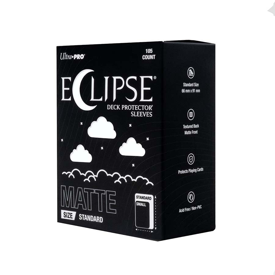 Eclipse Sleeves: Standard Matte Deck Protectors Supplies Ultra Pro Eclipse DP WHT