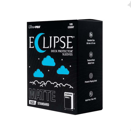 Eclipse Sleeves: Standard Matte Deck Protectors Supplies Ultra Pro Eclipse DP SKY BLU