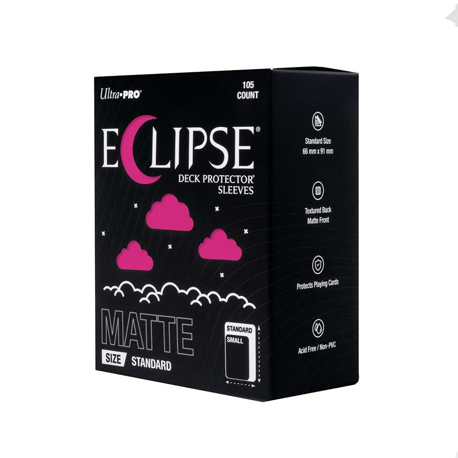 Eclipse Sleeves: Standard Matte Deck Protectors Supplies Ultra Pro Eclipse DP PNK