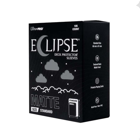 Eclipse Sleeves: Standard Matte Deck Protectors Supplies Ultra Pro Eclipse DP GRY