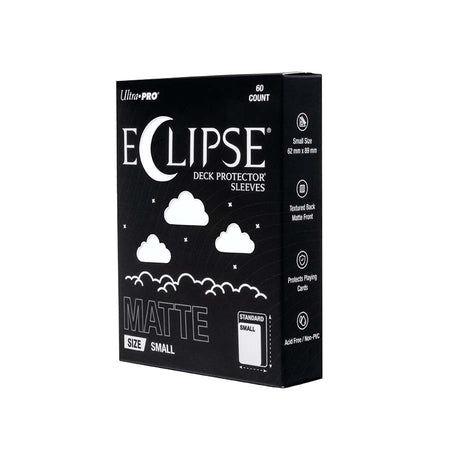 Eclipse Sleeves: Small Matte Deck Protectors 60ct (10 Options) Supplies Ultra Pro Eclipse DP SM MAT WHT