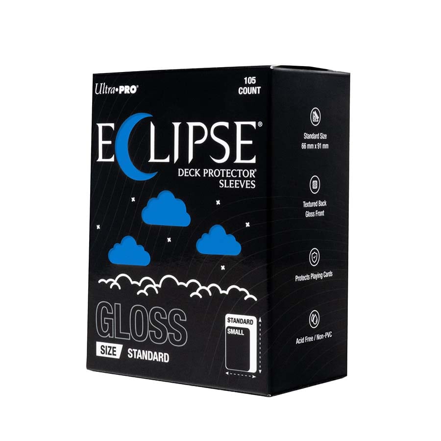 Eclipse Sleeves: Standard Gloss Deck Protectors Supplies Ultra Pro Eclipse DP GLS BLU