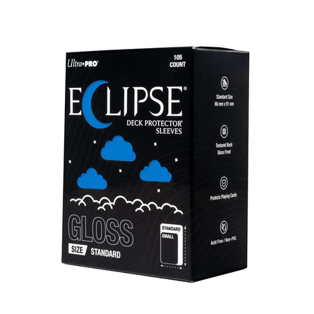 Eclipse Sleeves: Standard Gloss Deck Protectors Supplies Ultra Pro Eclipse DP GLS BLU