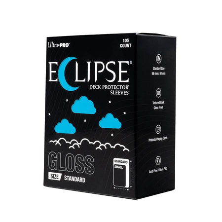 Eclipse Sleeves: Standard Gloss Deck Protectors Supplies Ultra Pro Eclipse DP GLS SKY BLU