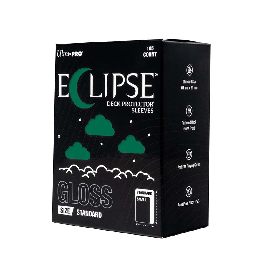 Eclipse Sleeves: Standard Gloss Deck Protectors Supplies Ultra Pro Eclipse DP GLS GRN
