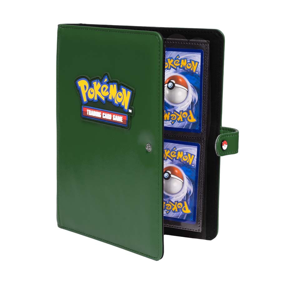 Binder: 4-Pocket: Pokémon Premium Snap Binder Board Games Ultra Pro PKMN 4pkt Green Premium Snap