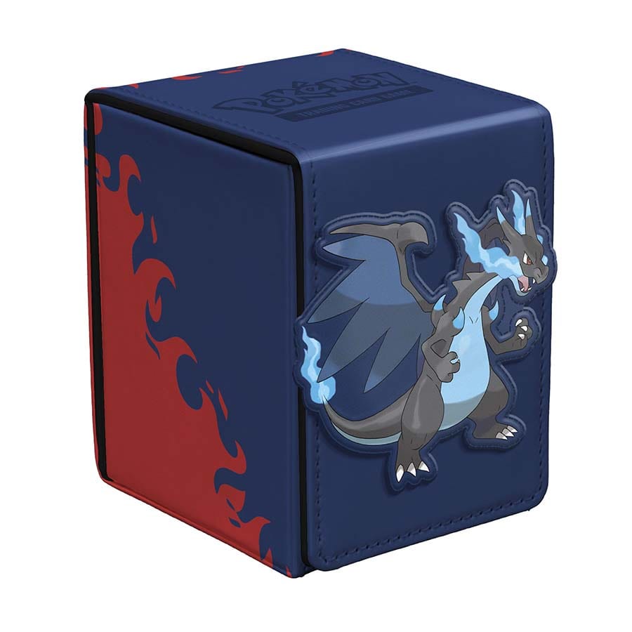 Ultra Pro: Pokemon Mega Charizard X Alcove Flip Deck Box Supplies Ultra Pro PKMN M Char Y Alcove DB