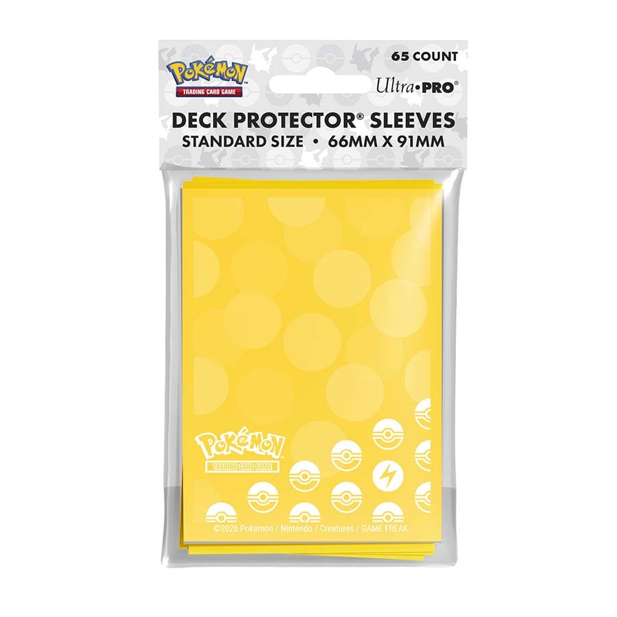 Pokemon Energy Sleeves 65ct (10 Options) Supplies Ultra Pro PKMN Slvs Energy: Lightning