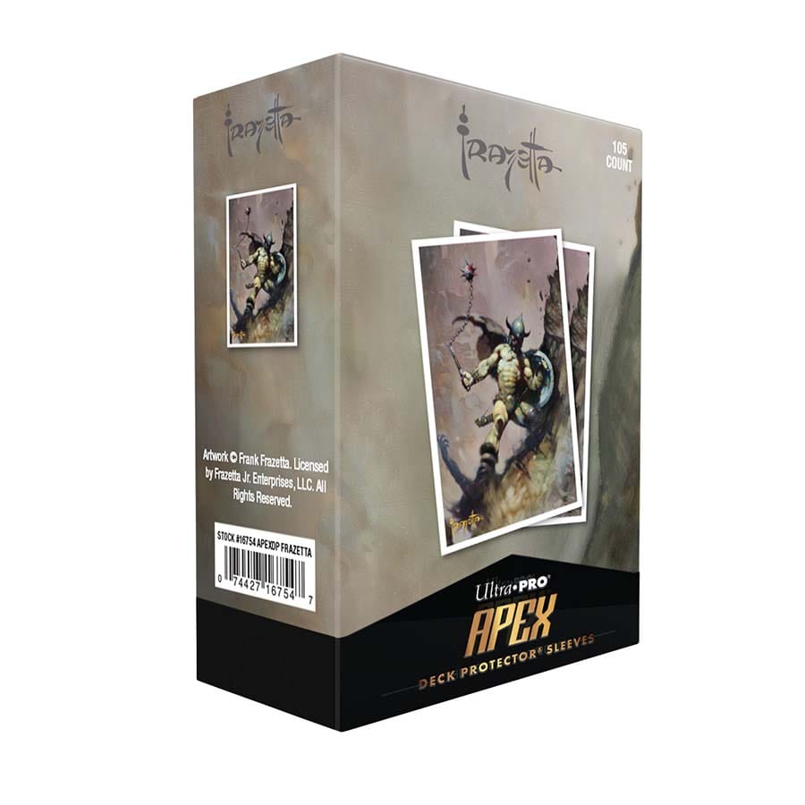 Ultra Pro: Artist Spotlight: Frank Frazetta: Apex Sleeves: Warrior with Ball and Chain Supplies Ultra Pro F Frazetta Apex DP WWBC