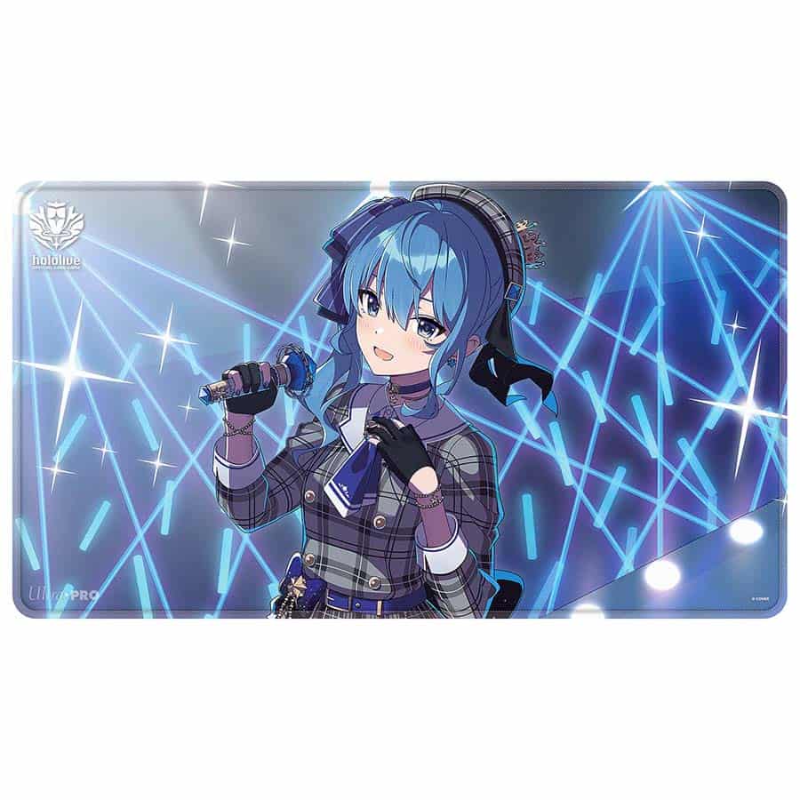 Ultra Pro Hololive Official Card Game Stitched Playmat (5 Options) Supplies Ultra Pro H Suisei Stchd PM
