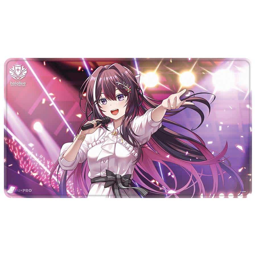 Ultra Pro Hololive Official Card Game Stitched Playmat (5 Options) Supplies Ultra Pro Azki Stchd PM