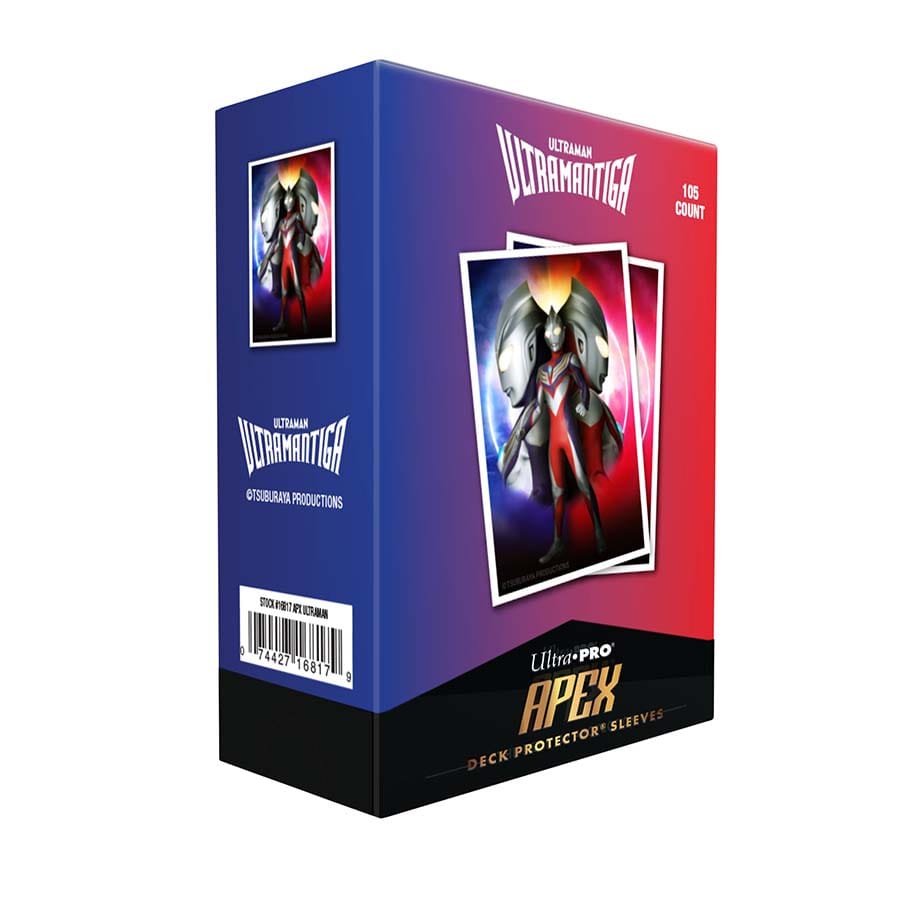 Apex Ultraman Tiga: 105ct Sleeves Supplies Ultra Pro Apex Ultraman Tiga: 105ct Sleeves