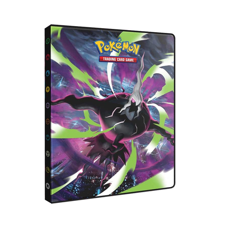 ULTRA PRO: POKEMON PORTFOLIO: MEGA EVOLUTIONS: SET 5 PITCH BLACK 9-POCKET PORTFOLIO Supplies Ultra Pro PKMN PB 9 PKT