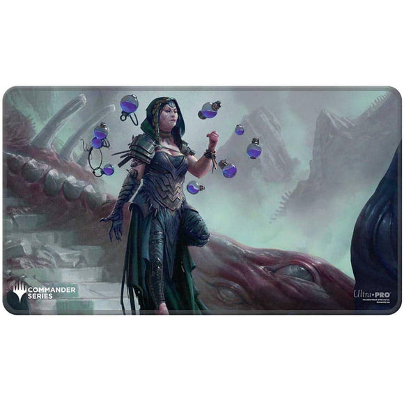 MTG Commander Series Q4 2024 Shard Stitched Edge Playmat - Kess Supplies Ultra Pro   