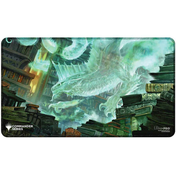 MTG Commander Series Q1 2025 Wedge Stitched Edge Playmat - Miirym Supplies Ultra Pro