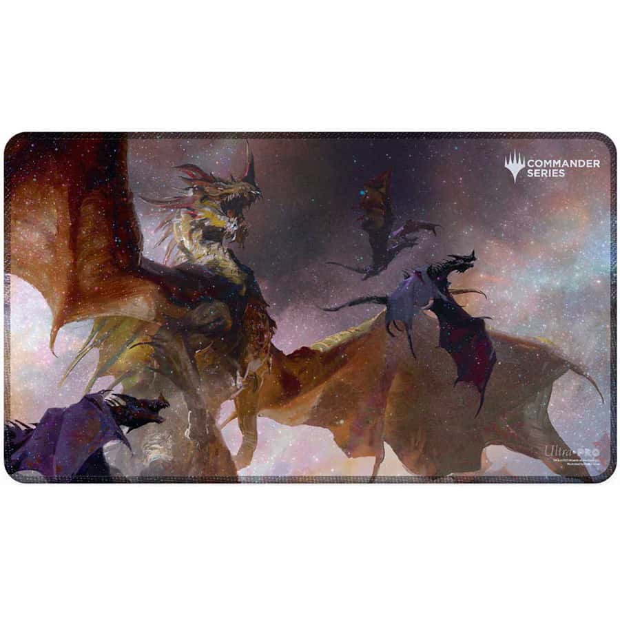 MTG Commander Series Q1 2025 Wedge Holofoil Playmat - The Ur-Dragon Supplies Ultra Pro
