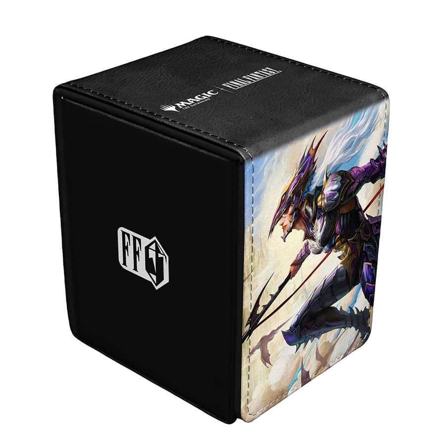 MTG Final Fantasy Alcove Flip Deck Box Kain Traitorous Dragoon Supplies Ultra Pro Alcove DB FIN Kain