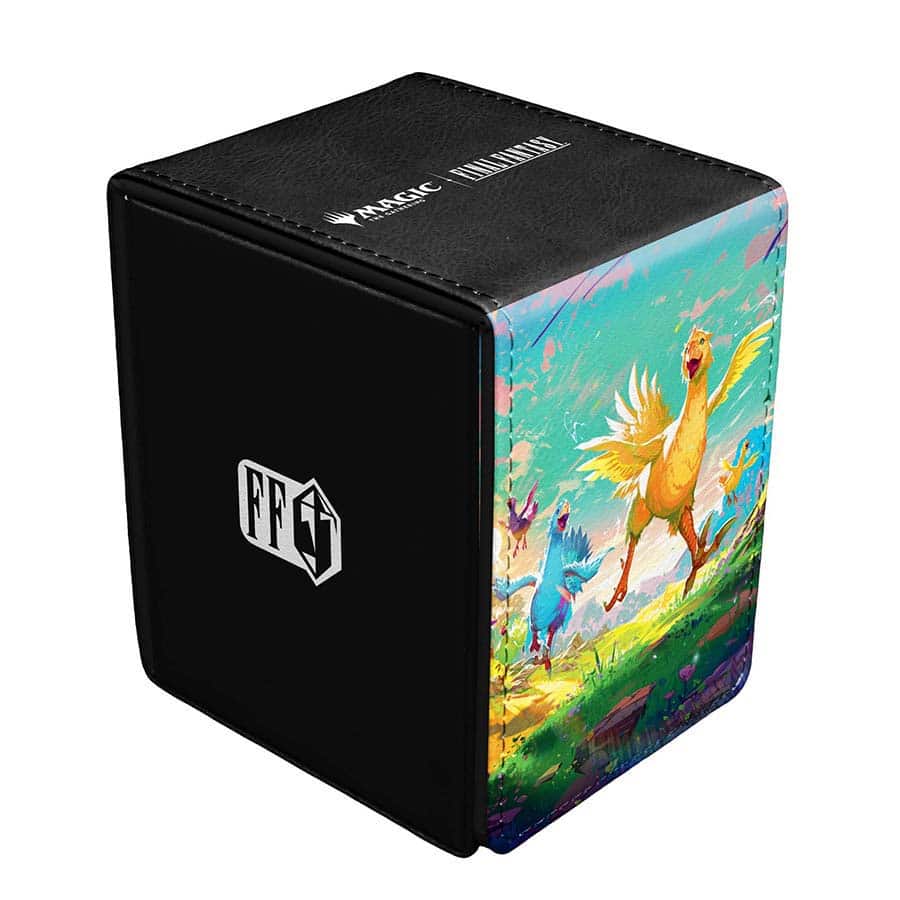 MTG Final Fantasy Alcove Flip Deck Box Chocobo Supplies Ultra Pro Alcove DB FIN Chocobo