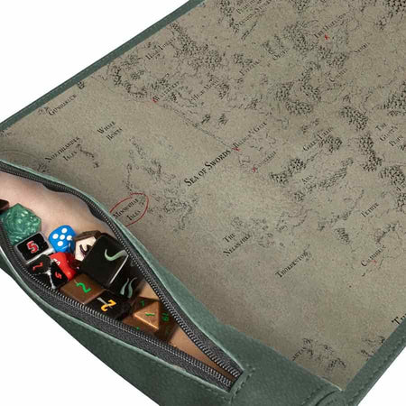 D&D: Drizzt & Forgotten Realms Premium Dice Scroll Supplies Ultra Pro