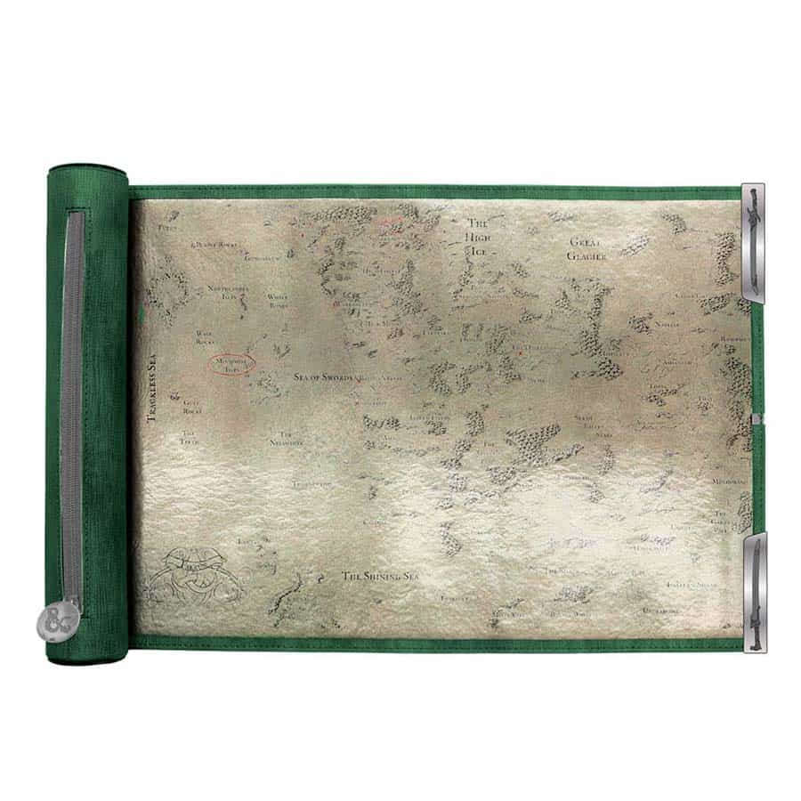 D&D: Drizzt & Forgotten Realms Premium Dice Scroll Supplies Ultra Pro