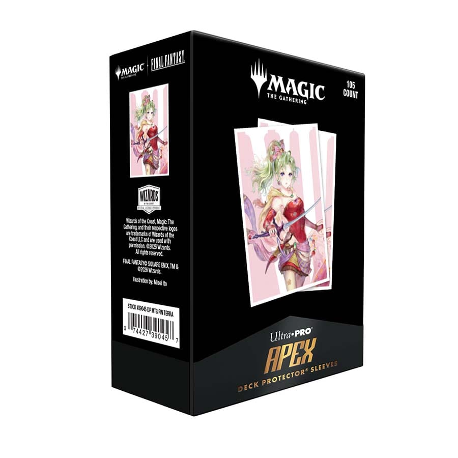 MTG Final Fantasy 105ct Apex Sleeves Supplies Ultra Pro FF Terra HoH 105ct Apex DP
