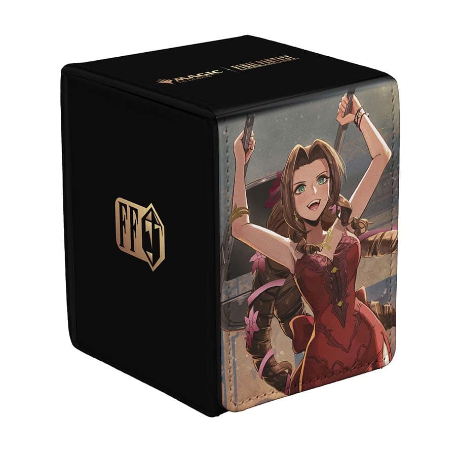 MTG Final Fantasy Alcove Flip Deck Box Aerith Gainsborough Supplies Ultra Pro Alcove DB FIN Aerith